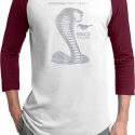 Mens Ford Shirt 50 Years Cobra Raglan Tee T-Shirt