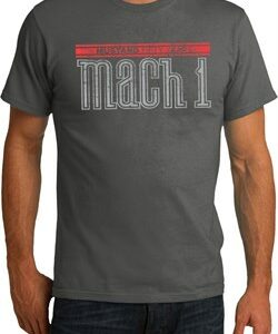 Mens Ford Shirt 50 Years Mach 1 Organic Tee T-Shirt