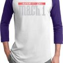 Mens Ford Shirt 50 Years Mach 1 Raglan Tee T-Shirt