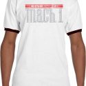 Mens Ford Shirt 50 Years Mach 1 Ringer Tee T-Shirt