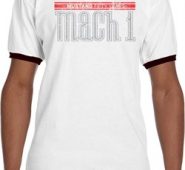Mens Ford Shirt 50 Years Mach 1 Ringer Tee T-Shirt