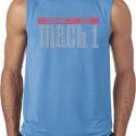 Mens Ford Shirt 50 Years Mach 1 Sleeveless Tee T-Shirt