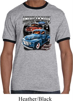 Mens Ford Shirt American Made Ringer Shirt