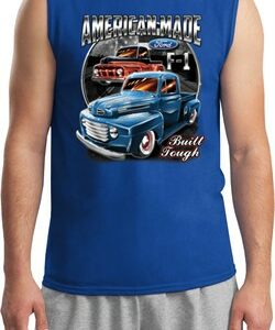 Mens Ford Shirt American Made Sleeveless Muscle Shirt