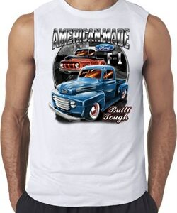 Mens Ford Shirt American Made Sleeveless Shirt