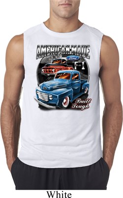 Mens Ford Shirt American Made Sleeveless Shirt