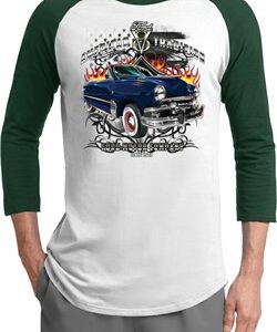 Mens Ford Shirt American Tradition Raglan Shirt