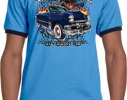 Mens Ford Shirt American Tradition Ringer Shirt
