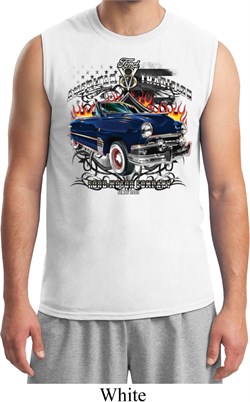 Mens Ford Shirt American Tradition Sleeveless Muscle Shirt