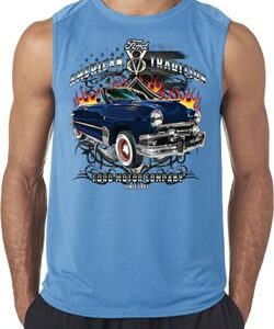 Mens Ford Shirt American Tradition Sleeveless Shirt