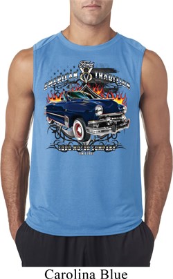 Mens Ford Shirt American Tradition Sleeveless Shirt