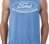 Mens Ford Shirt An American Classic Sleeveless Shirt