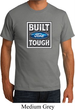 Mens Ford Shirt Built Ford Tough Organic Tee T-Shirt