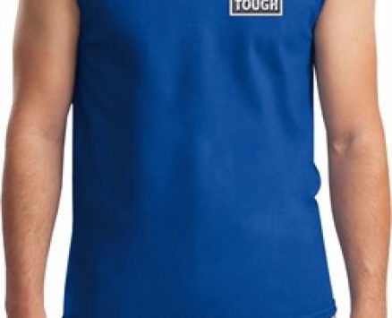 Mens Ford Shirt Built Ford Tough Pocket Print Muscle Tee T-Shirt