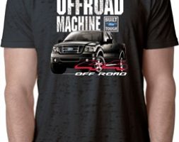 Mens Ford Shirt F-150 4X4 Off Road Machine Burnout Shirt