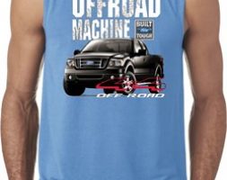 Mens Ford Shirt F-150 4X4 Off Road Machine Sleeveless Shirt
