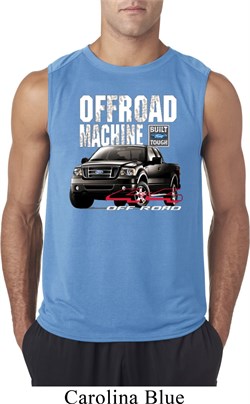 Mens Ford Shirt F-150 4X4 Off Road Machine Sleeveless Shirt