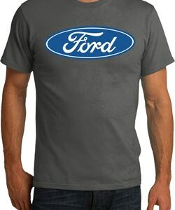 Mens Ford Shirt Ford Oval Organic Tee T-Shirt