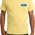 Mens Ford Shirt Ford Oval Pocket Print Organic Tee T-Shirt