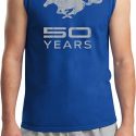 Mens Ford Shirt Mustang 50 Years Muscle Tee T-Shirt