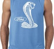 Mens Ford Shirt Mustang Cobra Sleeveless Shirt