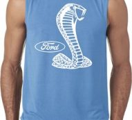 Mens Ford Shirt Mustang Cobra Sleeveless Shirt
