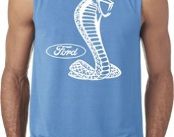 Mens Ford Shirt Mustang Cobra Sleeveless Shirt