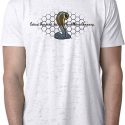 Mens Ford Shirt Powered By Cobra White Burnout Shirt