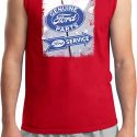 Mens Ford Shirt Vintage Sign Genuine Ford Parts Muscle Tee T-Shirt