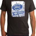 Mens Ford Shirt Vintage Sign Genuine Ford Parts Organic Tee T-Shirt