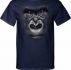 Mens Gorilla Shirt Big Gorilla Face Tall Tee T-Shirt