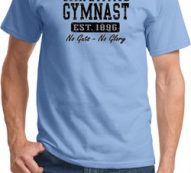Mens Gymnastics Shirt Competitive Gymnast Tee T-Shirt