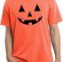 Mens Halloween Shirt Black Jack O Lantern Pigment Dyed Tee T-Shirt