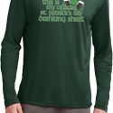 Mens Irish Shirt Official Drinking Shirt Dry Wicking Long Sleeve Tee