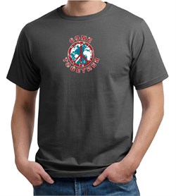 Mens Peace Shirt Come Together Organic Tee T-Shirt