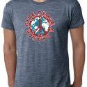 Mens Peace Shirt Give Peace a Chance Burnout Tee T-Shirt