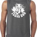 Mens Peace Shirt Peace Now Sleeveless Tee T-Shirt