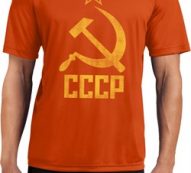 Mens Soviet Shirt CCCP Distressed Moisture Wicking Tee