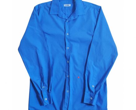 Moschino blue Cotton Shirts