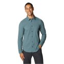 Mountain Hardwear Men’s El Portal LS Shirt – XL – Black Spruce