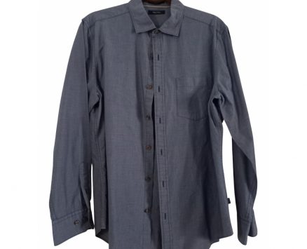 Nautica grey Cotton Shirts
