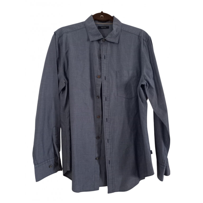 Nautica grey Cotton Shirts – Lets buy 24×7