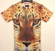New Fashion Psychedelic Lion Pattern 3D Print Men’s Street Fashion T-shirts Unisex Vintage Short Sleeve Shirts 4 Sizes M