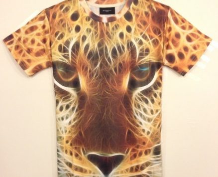 New Fashion Psychedelic Lion Pattern 3D Print Men’s Street Fashion T-shirts Unisex Vintage Short Sleeve Shirts 4 Sizes M