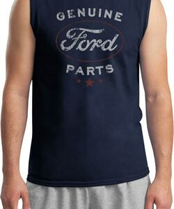 New Genuine Ford Parts Mens Muscle Shirt