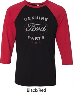 New Genuine Ford Parts Mens Raglan Shirt