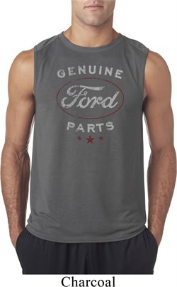 New Genuine Ford Parts Mens Sleeveless Shirt