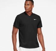 Nike Men’s Court Dri-FIT Tennis Polo Shirt Black, Large – Mens Golf Shirts at Academy Sports