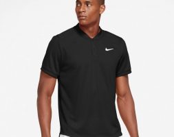 Nike Men’s Court Dri-FIT Tennis Polo Shirt Black, Large – Mens Golf Shirts at Academy Sports