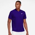 Nike Men’s Court Dri-FIT Tennis Polo Shirt Blue Bright, Large – Mens Golf Shirts at Academy Sports